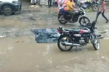 साईं खेड़ा: साईखेड़ा में पानी निकासी की व्यवस्था ठीक न होने से भरा पानी, नए सीएमओ ने कहा सुधार होगा