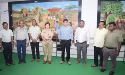 पाकुड़: पाकुड़ के उपायुक्त और पुलिस अधीक्षक ने सिद्धो कान्हू मुर्मू पार्क का निरीक्षण किया