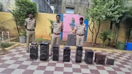 గూడూరులో ఆటోలకు లౌడ్ స్పీకర్లు తొలగించిన సీఐ శేఖర్ బాబు..