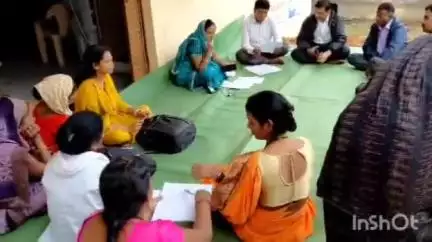 शाहपुर: नीमपानी गांव में जल गंगा संवर्धन अभियान को लेकर विशेष ग्राम सभा का आयोजन किया गया