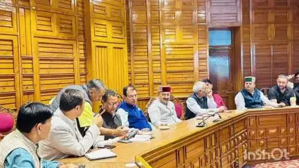 नेरवा: नेरवा चौपाल के विधायक ने 1 जुलाई को भाजपा प्रदेश अध्यक्ष के चुनाव घोषणा कार्यक्रम की व्यवस्था को लेकर बैठक में भाग लिया