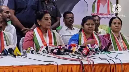 ఖమ్మం అర్బన్: ఖమ్మం జిల్లా ఆడబిడ్డను జిల్లాను వదిలే ప్రసక్తే లేదు రాజ్యసభ సభ్యురాలు రేణుకా చౌదరి