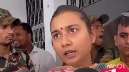 समस्तीपुर: सांसद शांभवी ने तेजस्वी यादव से पूछा- नौकरी बांटते वक्त ज़मीन क्यों हड़पी? डेढ़ साल में क्या किया?