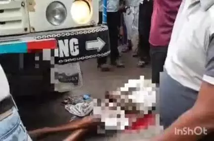 राजूरा: शहरातील उपजिल्हारुग्णालयाजवळ ट्रकच्या धडकेत इसमाचा मृत्यू