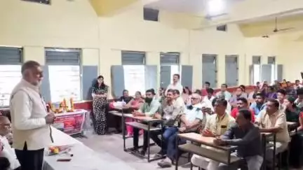 करेली: बरमान में निःशुल्क स्वास्थ्य जांच शिविर का हुआ आयोजन, कैबिनेट मंत्री प्रह्लाद सिंह पटेल हुए शामिल