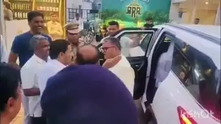सिरोही: पंजाब के राज्यपाल गुलाबचंद कटारिया का काफिला सिरोही पहुंचा, समाजसेवी रघुनाथ माली ने किया स्वागत
