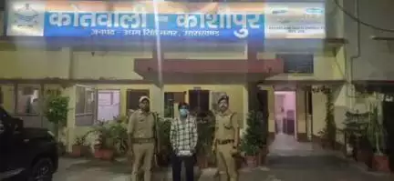 काशीपुर: कोतवाली पुलिस ने रामनगर रोड से एक आरोपी को अवैध तमंचा और एक जिंदा कारतूस के साथ किया गिरफ्तार