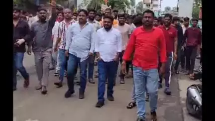 सैलाना: सैलाना थाने पर हिन्दू युवा जनजाति संगठन ने सौंपा ज्ञापन