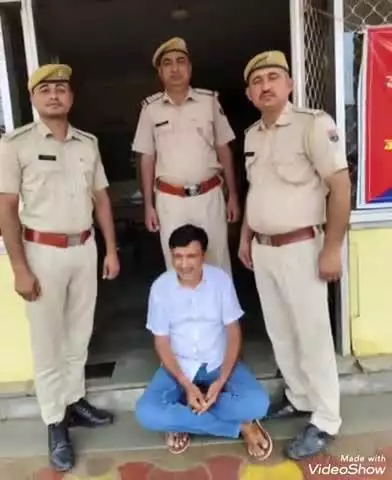 भीनमाल: करड़ा पुलिस ने ऑपरेशन धरकरभर के तहत की बड़ी कार्रवाई, 4 साल से फरार आरोपी को किया गिरफ्तार