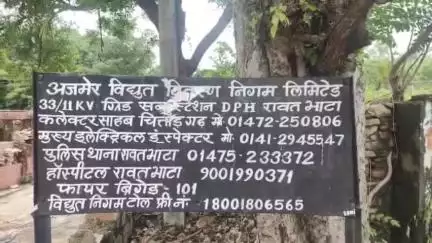 रावतभाटा: रावतभाटा में 1 जुलाई को 4 घंटे की बिजली कटौती, मेंटेनेंस के चलते कई इलाकों में अंधेरा छाने की चेतावनी