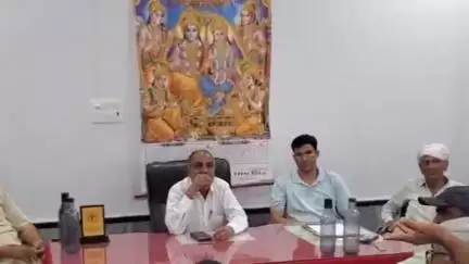 रावला: रावला तहसील को यथावत रखने की मांग को लेकर व्यापार मंडल में हुई बैठक