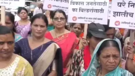 हवेली: डिपी प्लॅनच्या विरोधात थेरगाव,चिंचवडे व वाल्हेकरवाडी येथील नागरीकांचा आक्रोश मोर्चा