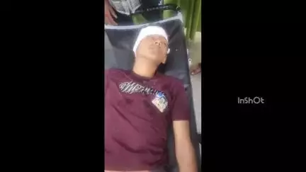 होशंगाबाद नगर: पुराने देहात थाने के पास ट्रैक्टर ट्राली ने युवक को मारी टक्कर, घायल युवक नर्मदा अस्पताल में भर्ती
