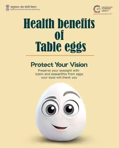 Protect Your Vision!
Eggs are rich in lutein & zeaxanthin—nutrients that support healthy eyes. Eat eggs, see better!
#NationalEggDay #EyeHealth #EggBenefits #healthyeating