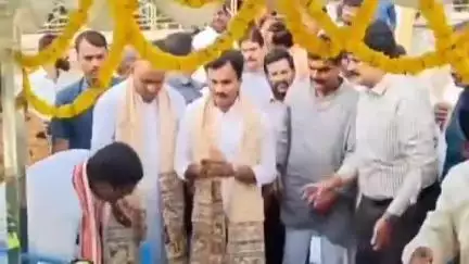 భువనగిరి: రాయగిరి చెరువు వద్ద మినీ శిల్పారామాన్ని ప్రారంభించిన ఎమ్మెల్యే కుంభం అనిల్ కుమార్ రెడ్డి