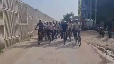 विश्व साईकिल दिवस के अवसर पर साईकिल रैली का आयोजन किया गया, जो स्थानीय गाँधी मैदान,से महावीर चौक होते हुए समाप्त हुई।