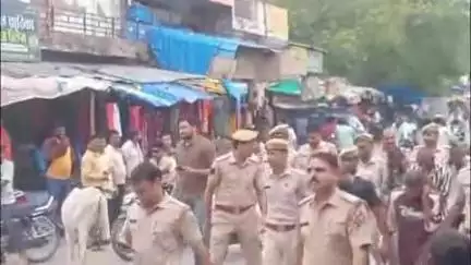 अन्ता: अंता पुलिस ने कस्बे में आधा दर्जन से अधिक बदमाशों का निकाला पैदल जुलूस