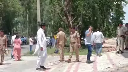 जींद: सफीदों रोड पर प्रशासन में गिराए अवैध निर्माण