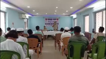 নবদ্বীপ: বকরিদ ও জগন্নাথ দেবের স্নানযাত্রা উপলক্ষ্যে নবদ্বীপ থানা প্রাঙ্গণে সমন্বয় সভার আয়োজন পুলিশের, উপস্থিত IC
