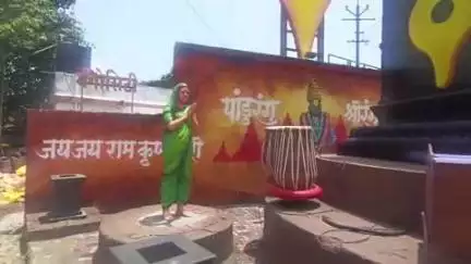रत्नागिरी: जेल नाका येथे आळंदीप्रमाणे तुळशी वृंदावन; रत्नागिरीच्या सौंदर्यात आणखी भर