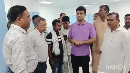 मुंगेर: स्वास्थ्य मंत्री के आगमन को लेकर सदर भाजपा विधायक ने सिविल सर्जन के साथ मॉडल अस्पताल का जायजा लिया