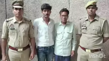जसराना: जसराना पुलिस ने जानलेवा हमले के दो आरोपियों को नगला इमलिया जोत के पास से किया गिरफ्तार