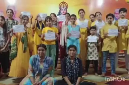 देवास नगर: गायत्री शक्तिपीठ देवास में एक माह का संगीत शिविर, बच्चों ने सीखा संगीत और संस्कार