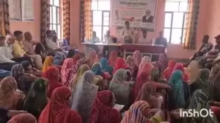 बांसवाड़ा: चिड़ियावासा में विकसित कृषि संकल्प अभियान के तहत गोष्ठी का आयोजन, 250 महिला-पुरुष कृषकों ने लिया भाग