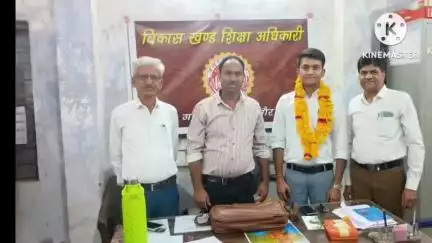 बड़ौद: गरोठ में बीईओ का पदभार ग्रहण करने पर सौरभ जैन ने किया नगर का नाम रौशन, नगरवासियों ने जताई ख़ुशी