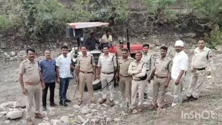 सरदारपुर: ग्राम खुटपला से लूटा गया ट्रैक्टर भूतिया-जामदा क्षेत्र से बरामद, पुलिस को देखकर आरोपी ट्रैक्टर छोड़कर भागे