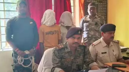 लेस्लीगंज: लेस्लीगंज पुलिस ने अवैध हथियारों के साथ दो अपराधियों को किया गिरफ्तार