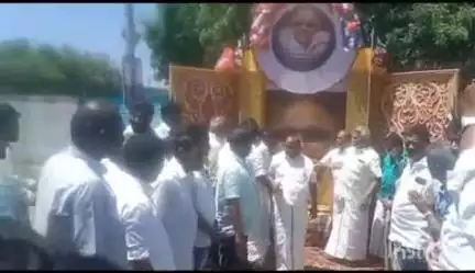 பெரம்பலூர்: மின்கழக தொமுச சார்பில் முன்னாள் முதல்வர் கருணாநிதி பிறந்த நாள் விழா, எம்எல்ஏ பிரபாகரன் பங்கேற்பு