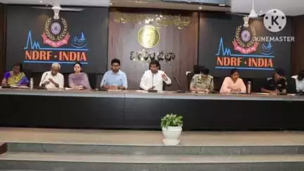 ఖమ్మం అర్బన్: విపత్తు సమయంలో నష్టాల నివారణకు పటిష్ట చర్యలు జిల్లా కలెక్టర్ ముజమ్మిల్ ఖాన్