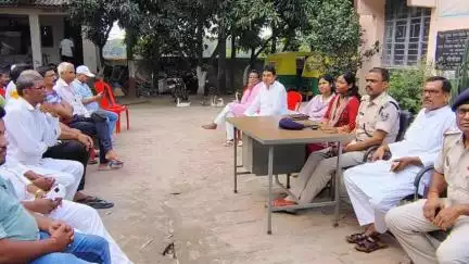 गम्हरिया: गम्हरिया थाना परिसर में बकरीद को लेकर शांति समिति की बैठक आयोजित