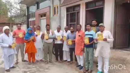 चरखी दादरी: नांधा सहित अन्य गांवों में धर्मसेना पदाधिकारियों ने किया जनसंपर्क, राज्यस्तरीय कबीर जयंती का दिया निमंत्रण