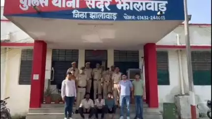 झालरापाटन: मंडावर क्षेत्र में चर्चित सुरेंद्र मेवाड़ा हत्याकांड का SP ने किया खुलासा, मुख्य आरोपी ललित स्वामी सहित 3 आरोपी गिरफ्तार