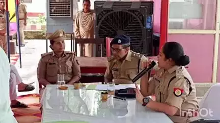 कलान: आगामी त्यौहारों के मद्देनजर अपर पुलिस अधीक्षक की अध्यक्षता में  थाना मिर्जापुर में हुई पीस कमेटी की बैठक