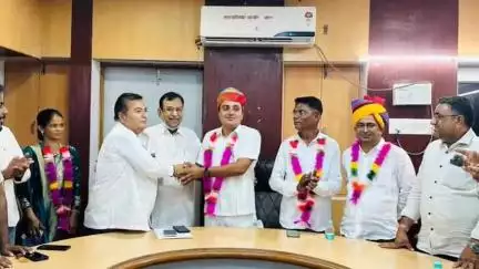 सांचोर: सांचौर नगर पालिका कर्मचारी संघ की नई कार्यकारिणी का हुआ गठन, विजय पुरोहित बने अध्यक्ष