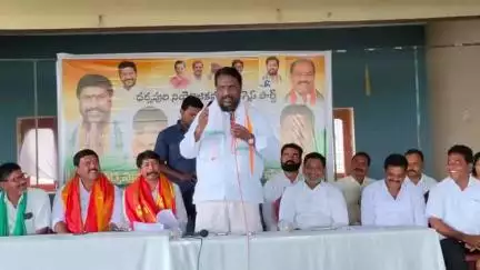 ధర్మారం: కాంగ్రెస్ పార్టీ సంస్థ గత సమావేశంలో పాల్గొన్న ధర్మపురి ఎమ్మెల్యే అడ్డూరి లక్ష్మణ్