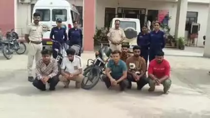 अनूपगढ़: अनूपगढ़ पुलिस की कालिका पेट्रोलिंग यूनिट ने लड़कियों को परेशान करने पर 6 युवकों को किया गिरफ्तार