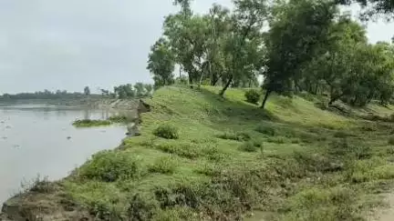 বালুরঘাট: আত্রেয়ীর জল বৃদ্ধি ও ভারি বৃষ্টির কারণে ভাঙছে বালুরঘাটের ডাঙ্গির নদীবাঁধ, নদীপারের বাধার দাবি স্থানীয়দের #jansamasya