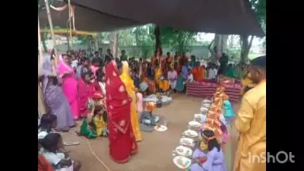 सिसई: ओलमुंडा के हनुमान मंदिर में कलश यात्रा, अखंड हरी कीर्तन और भंडारे का आयोजन