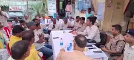 पूर्णिया पूर्व: मुफस्सिल थाना में बकरीद पर्व को लेकर की गई शांति समिति की बैठक