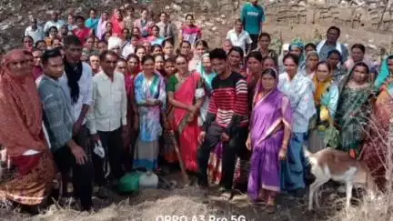 तिरोडा: खैरबोडी येथे रोजगार हमी योजनेअंतर्गत नाला सरळीकरण कामाला सुरुवात