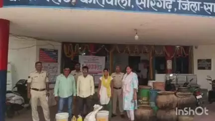 अवैध महुआ शराब पर बड़ी कार्रवाई, 84 आरोपियों को भेजा गया जेल
