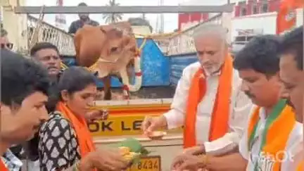 ಶಿರಸಿ: ಗೋ ಕಳ್ಳತನ ತಡೆಗಟ್ಟಲು ಆಗ್ರಹಿಸಿ ಬಿಜೆಪಿ, ಹಿಂದೂಪರ ಸಂಘಟನೆಗಳಿಂದ ಅಂಚೆ ವೃತ್ತದಲ್ಲಿ ಪ್ರತಿಭಟನೆ