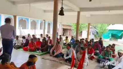 निवास: मां नर्मदा तट बसगढ़ी घाट पर नर्मदा पथ सर्वेक्षण एवं जनजागरण यात्रा का समापन हुआ