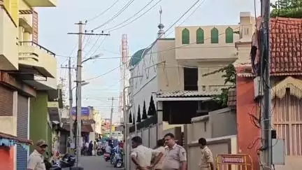 ಚಾಮರಾಜನಗರ: ನಗರದಲ್ಲಿ ಎರಡು ಗುಂಪುಗಳ ಮಧ್ಯೆ ಗಲಾಟೆ, ಬಿಗಿ ಪೊಲೀಸ್ ಬಂದೋಬಸ್ತ್