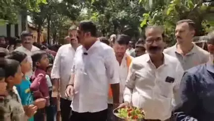 ಕೃಷ್ಣರಾಜಪೇಟೆ: ಪಟ್ಟಣದ ಕೆಪಿಎಸ್ ಶಾಲೆಗೆ ಶಾಸಕ ಎಚ್.ಟಿ.ಮಂಜು ಭೇಟಿ, ವಿದ್ಯಾರ್ಥಿಗಳಿಗೆ ಶುಭ ಹಾರೈಕೆ