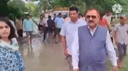 দেৰগাঁও: বান আহিবই,বানৰ লগত সহবাস কৰিবলৈ শিকিব লাগিব বুলি দেৰগাঁৱত মন্তব্য বিধায়ক ভবেন্দ্ৰ নাথ  ভৰালীৰ